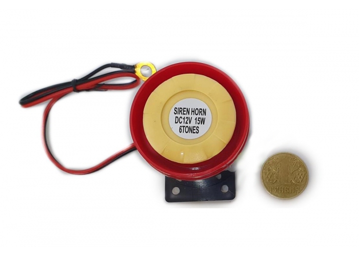 Сирена п'єзоелектрична Tiger ASP-43 15Вт 6 тон